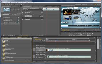 Screenshot Adobe Premiere Pro