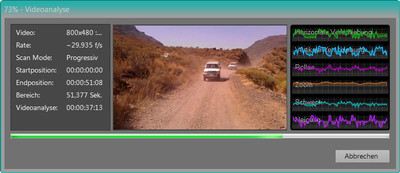 Screenshot Videoanalyse Jeep Safari