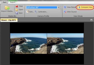Screenshot Compare View GoProHero