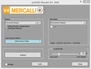 Screenshot Mercalli V4 GoPro Hero3 Wide