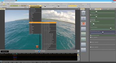 Screenshot: Fischaugen-Effekt GoPro Hero