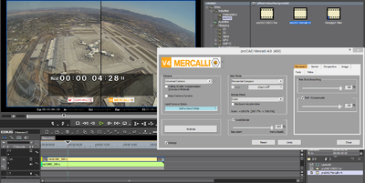 Screenshot Edius Plugin Mercalli Vergleich Helicopter