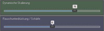 screenshot: dynamic scaling and focus