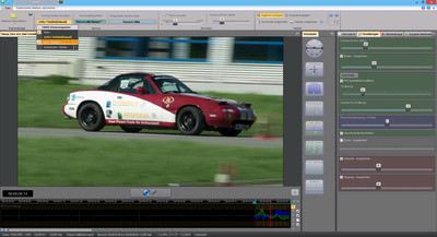 Screenshot Stabilisierung proDAD Auto